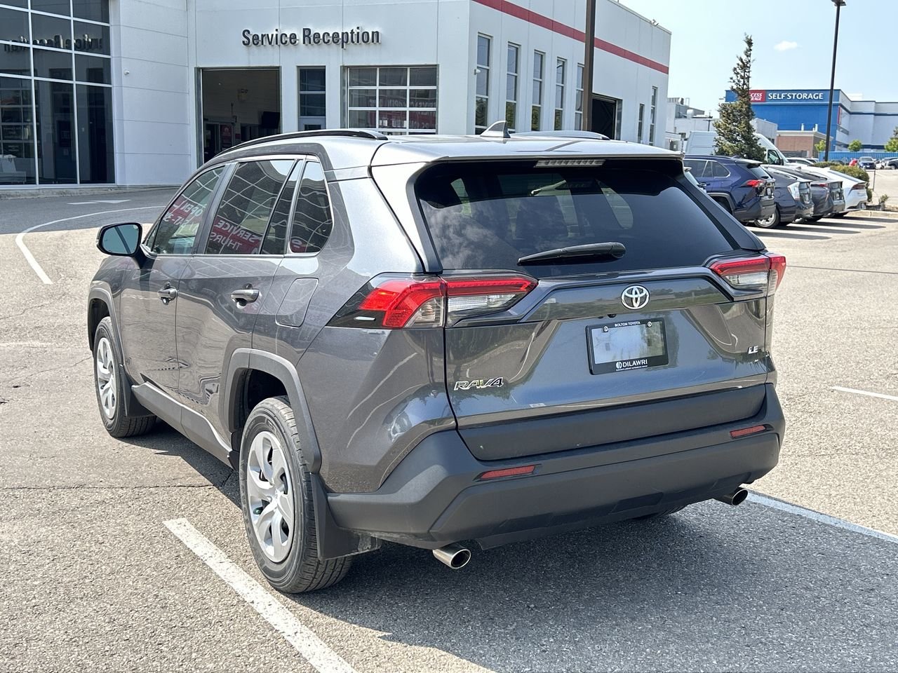 Certified Used 2020 Magnetic Grey Met Toyota AWD LE image 8