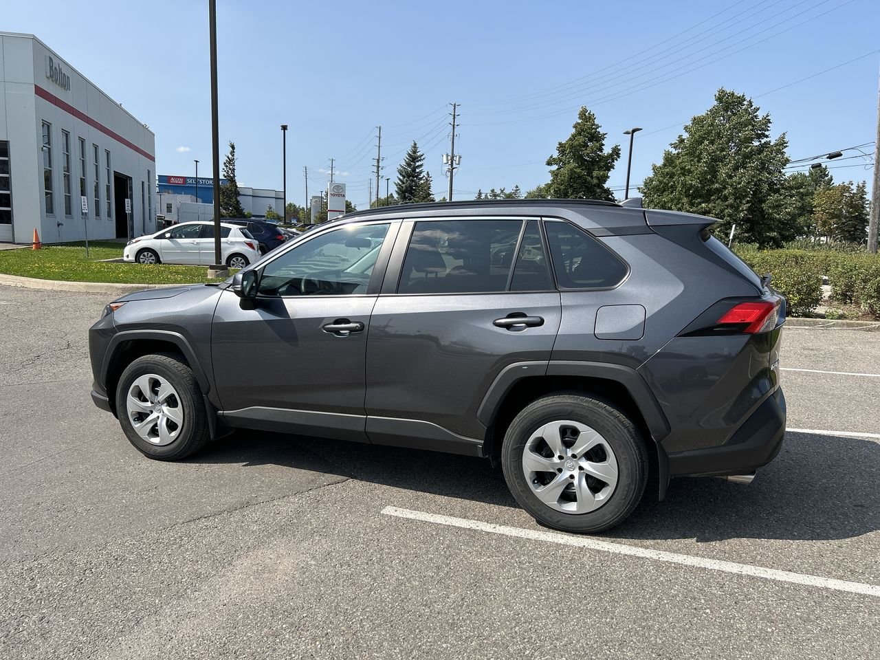 Certified Used 2020 Magnetic Grey Met Toyota AWD LE image 6