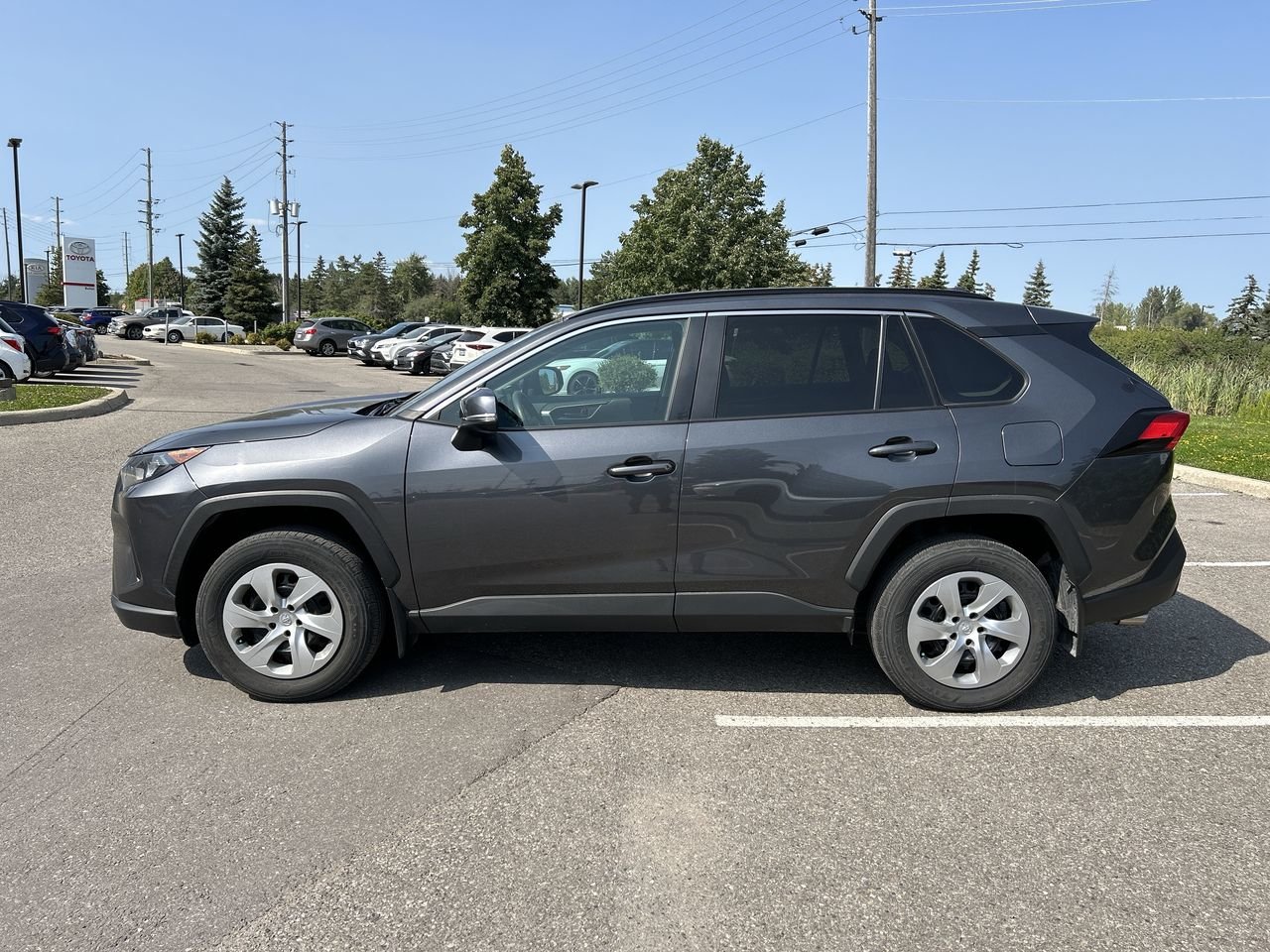 Certified Used 2020 Magnetic Grey Met Toyota AWD LE image 5