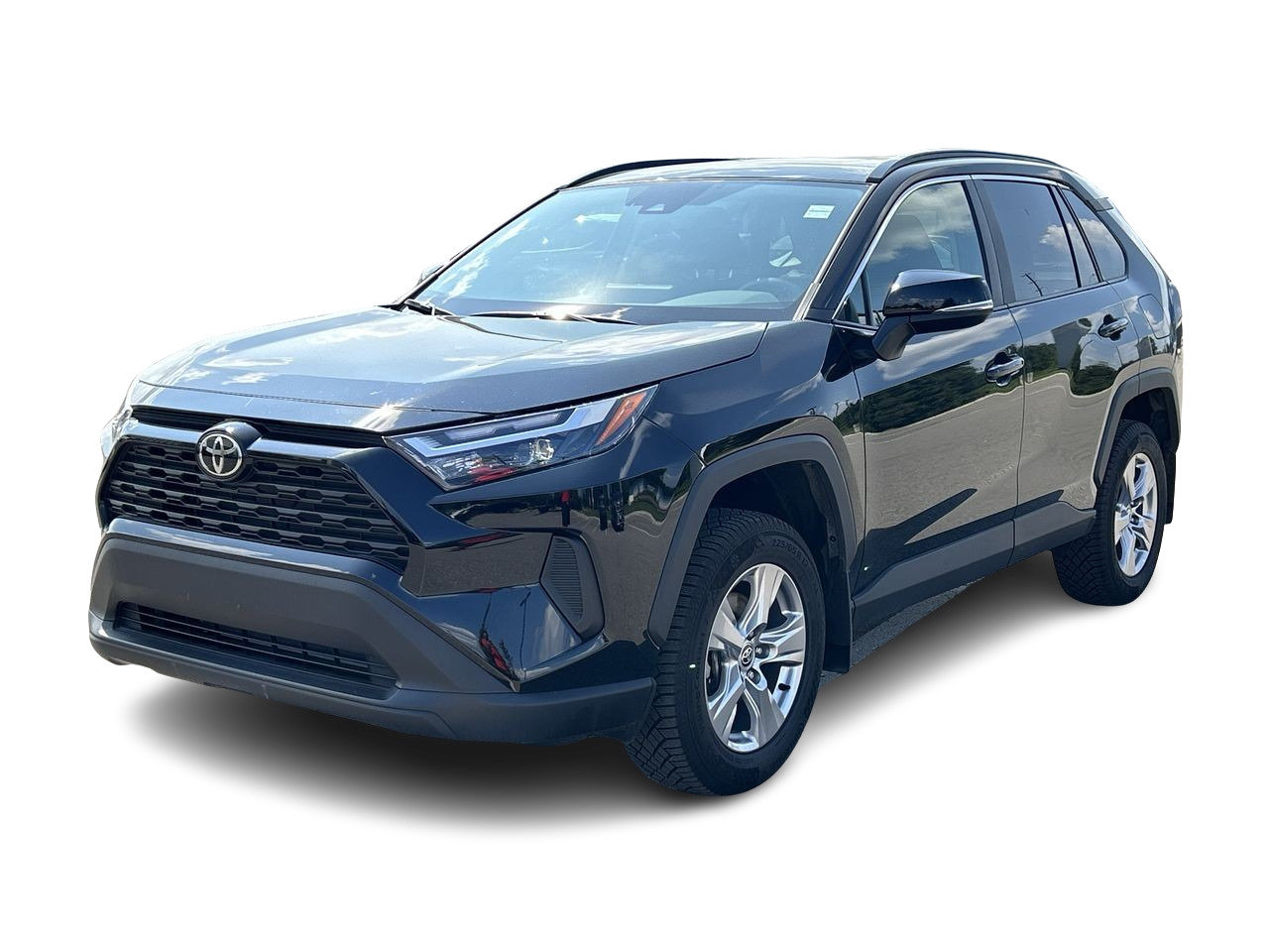 Certified Used 2022 Silver Sky Metallic Toyota XLE AWD image 2