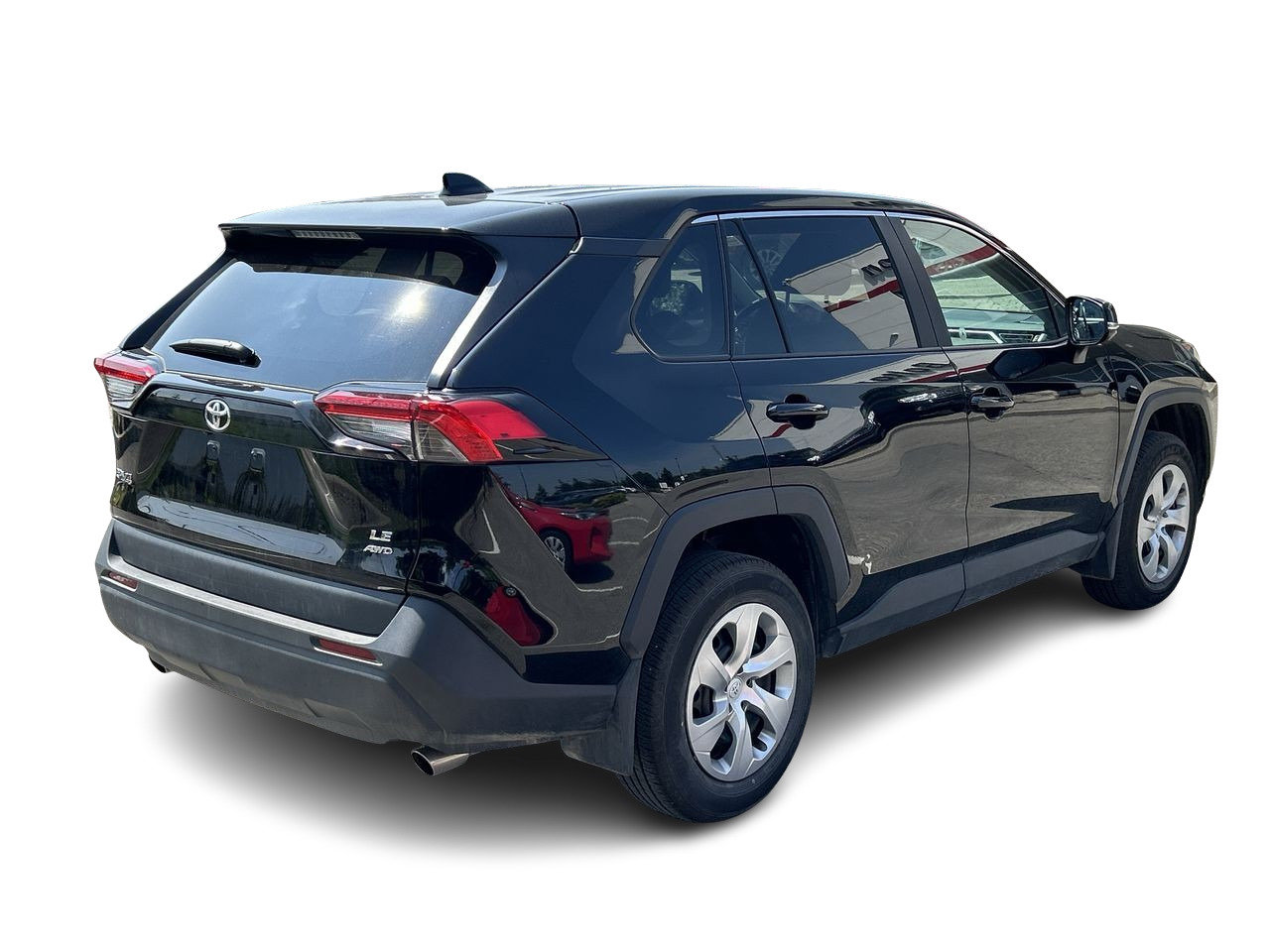 Certified Used 2023 Black Toyota LE AWD image 10