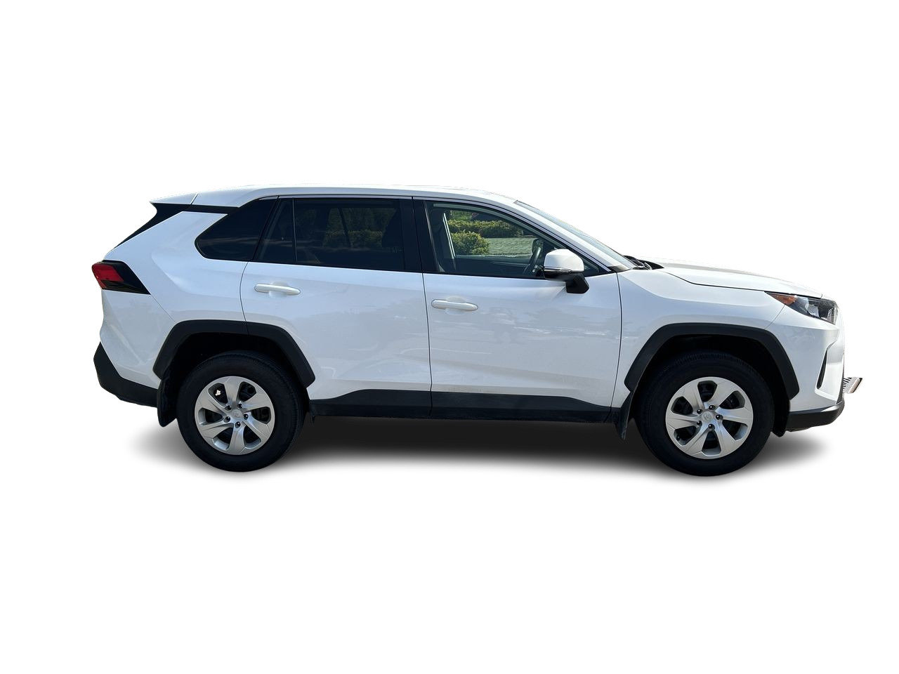 Certified Used 2023 white Toyota LE AWD image 12