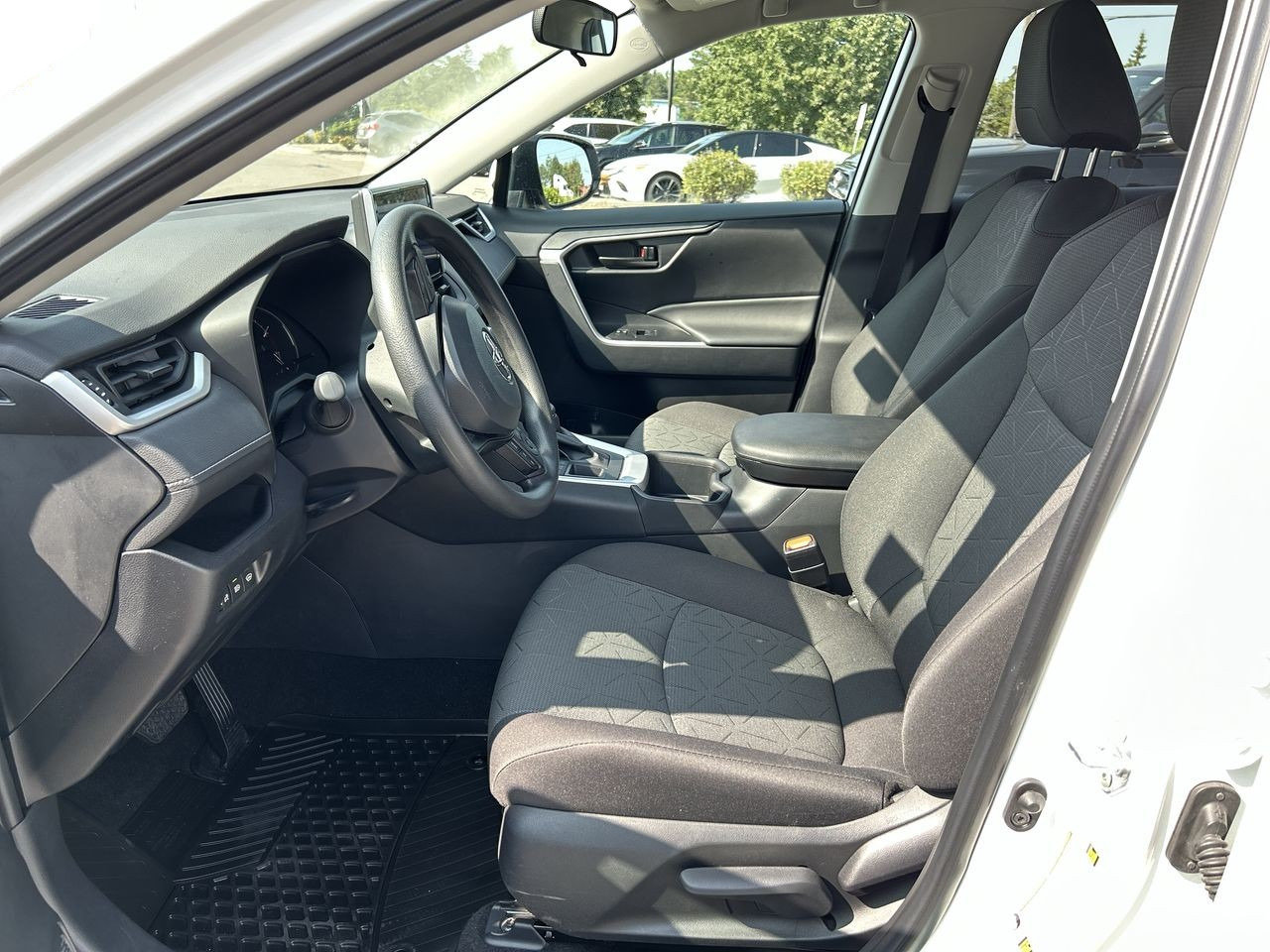 Certified Used 2023 white Toyota LE AWD image 17