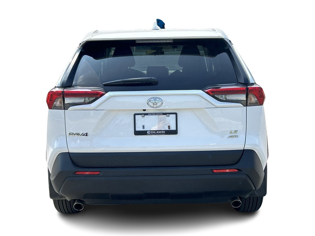 Certified Used 2023 white Toyota LE AWD image 9