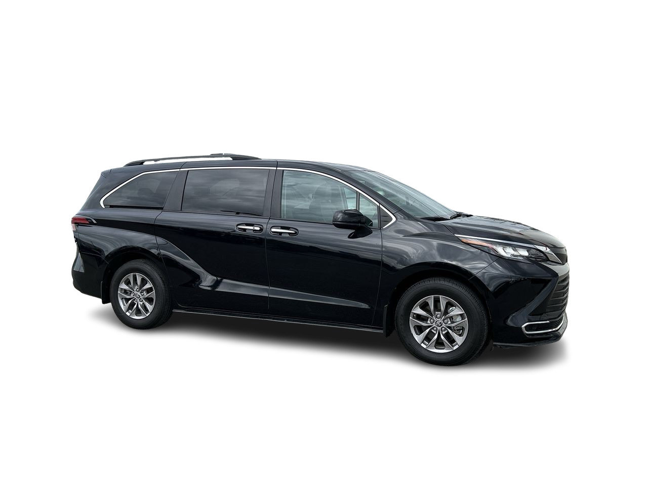 Certified Used 2022 Midnight Black Metallic Toyota Sienna XLE 8-Pass image 14