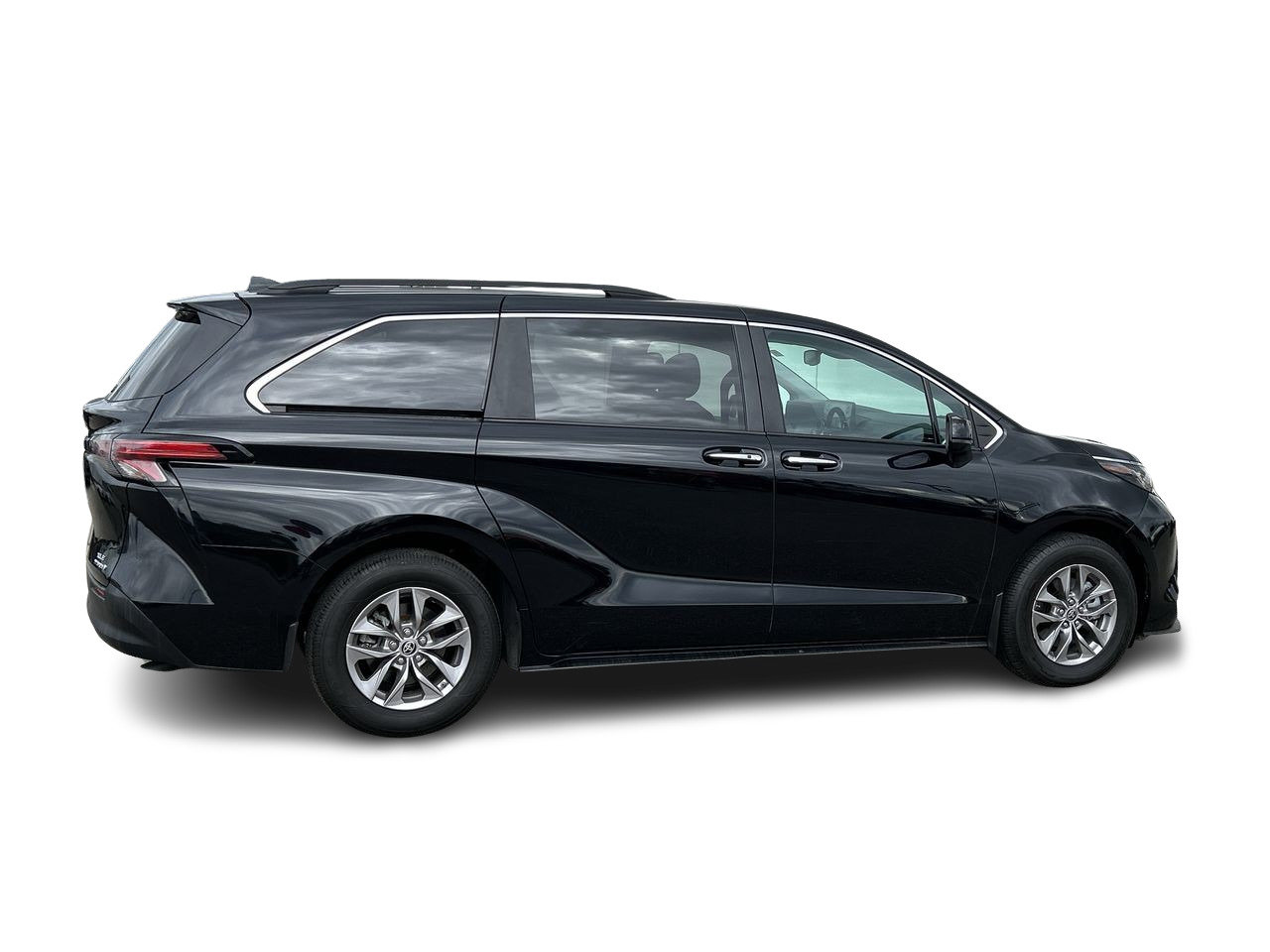 Certified Used 2022 Midnight Black Metallic Toyota Sienna XLE 8-Pass image 12