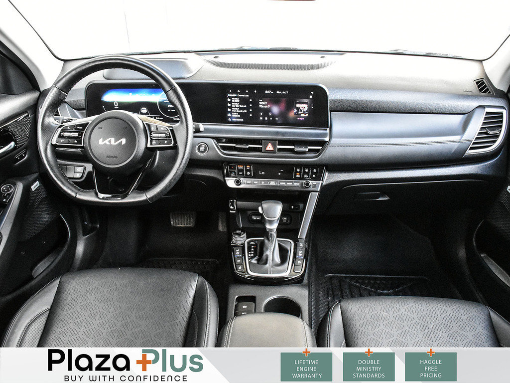 2024 Kia Seltos SX Navigation l Sunroof l Back Up Camera