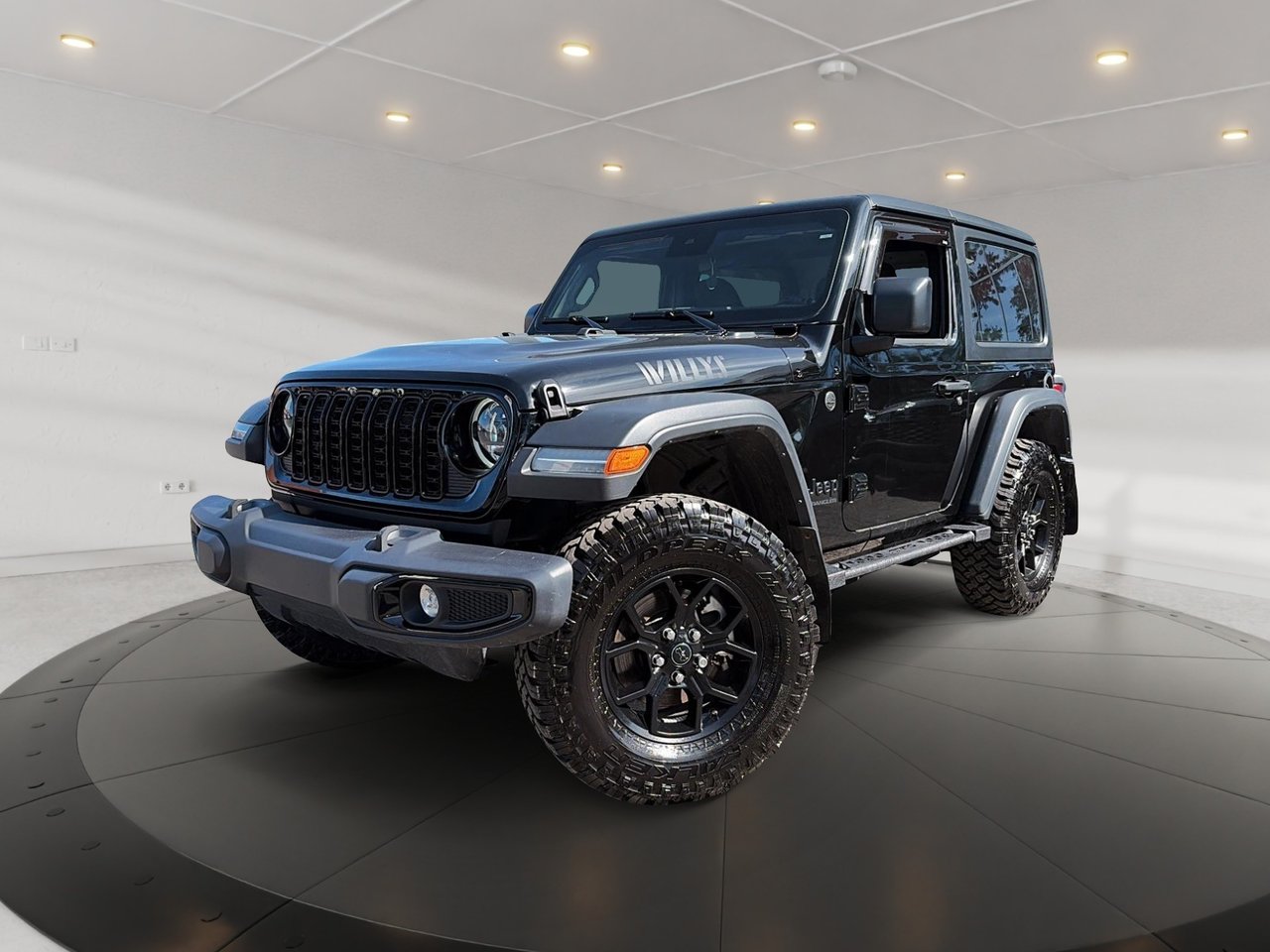 Black 2025 Jeep Wrangler SUV / Crossover Four-Wheel Drive Manual