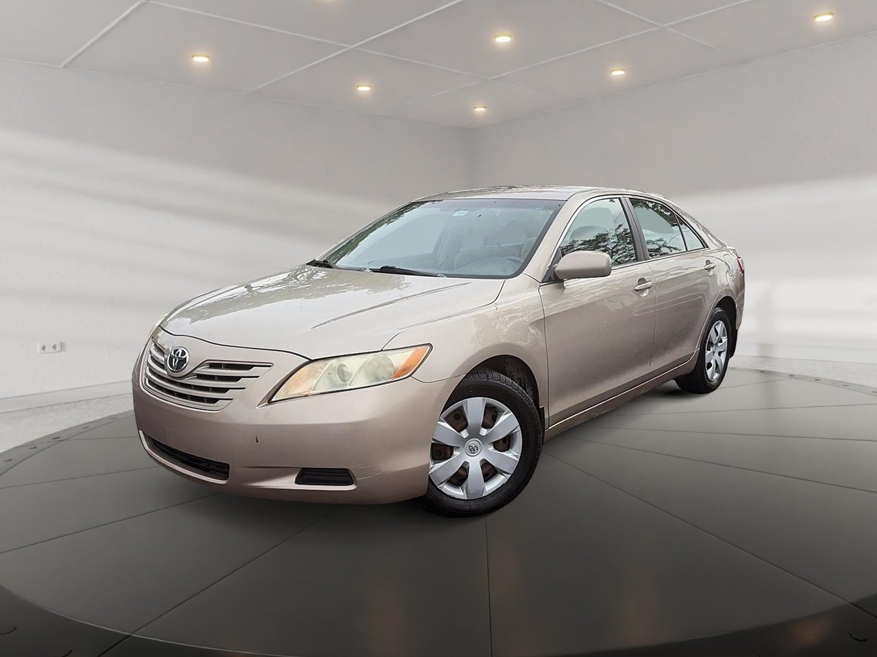 Desert Sand Mica 2009 Toyota Camry Sedan Front-Wheel Drive Automatic