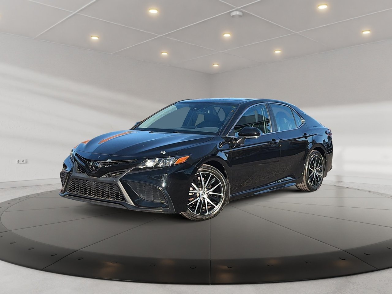 Gray (Pre-Dawn Grey Mica) 2022 Toyota Camry Sedan All-Wheel Drive Automatic
