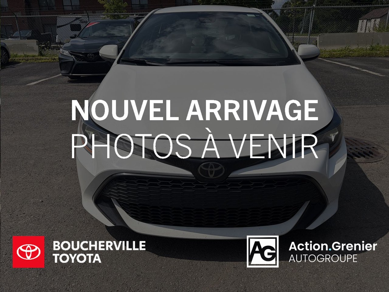 White (Wind Chill Pearl) 2021 Toyota Corolla Hatchback Hatchback  Automatic