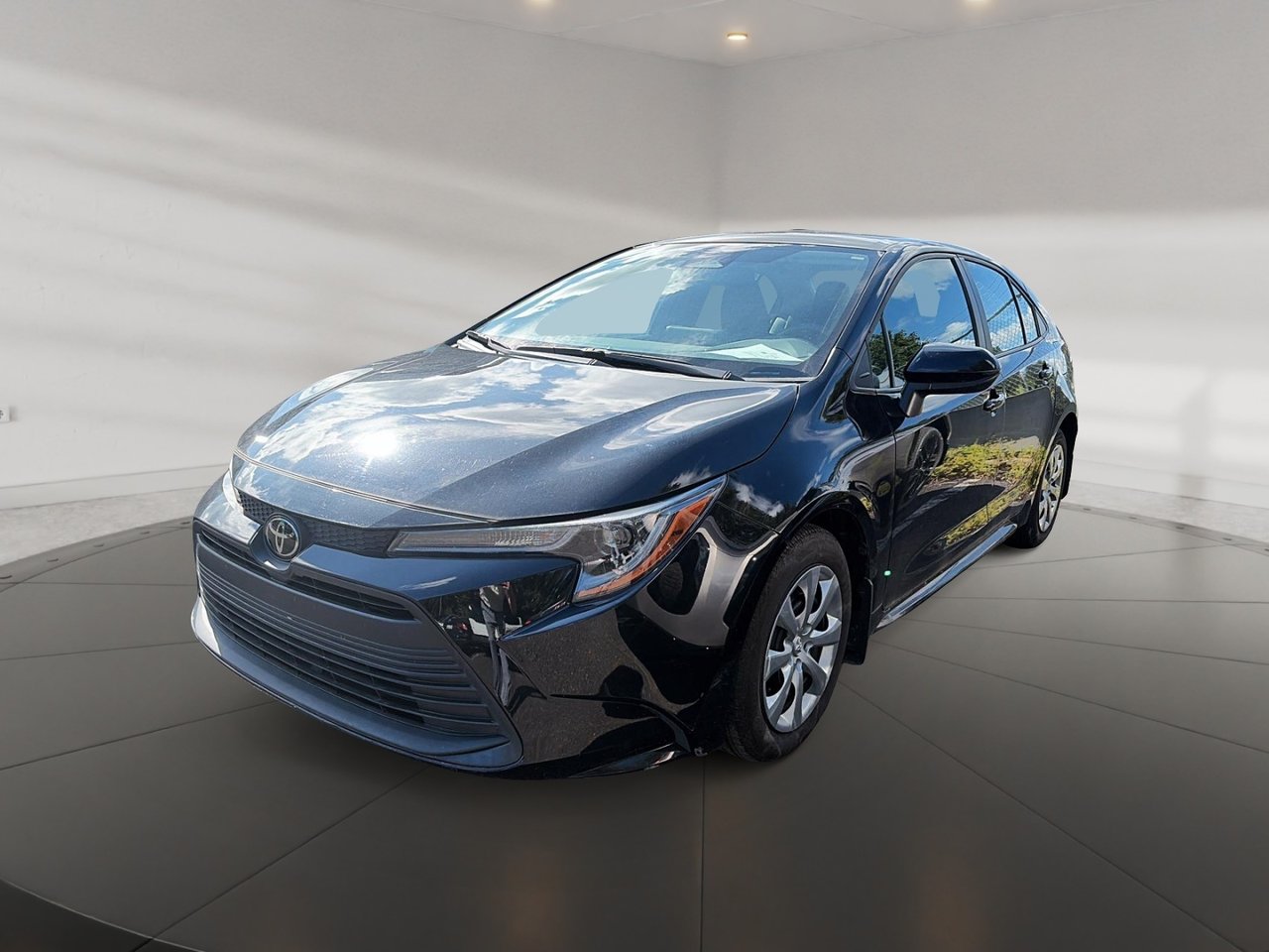Midnight Black Metallic 2023 Toyota Corolla Sedan Front-Wheel Drive Continuously Variable Transmission