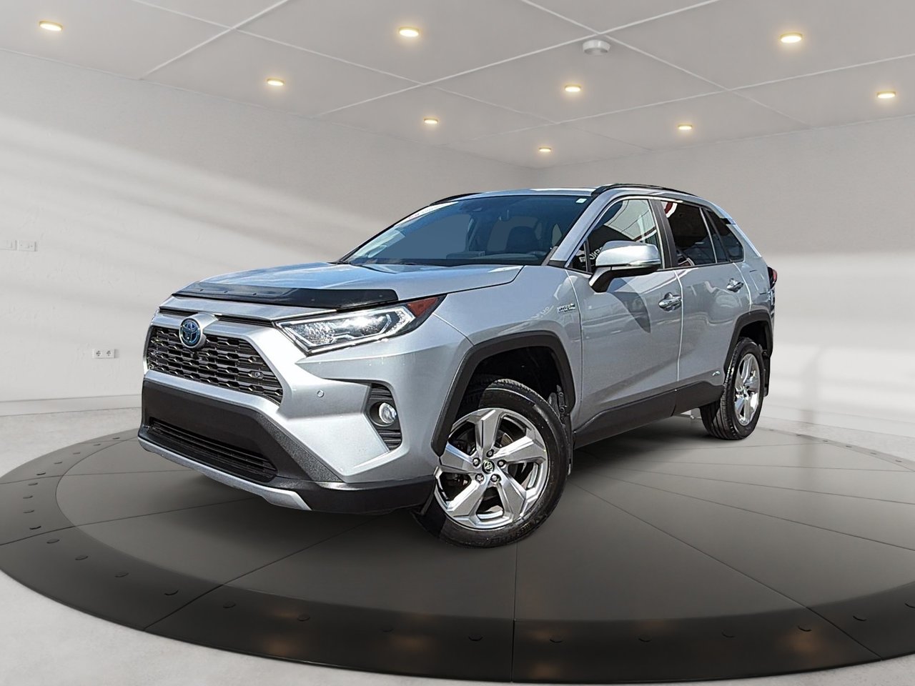 Silver Sky Metallic 2019 Toyota RAV4 Hybrid SUV / Crossover All-Wheel Drive Automatic