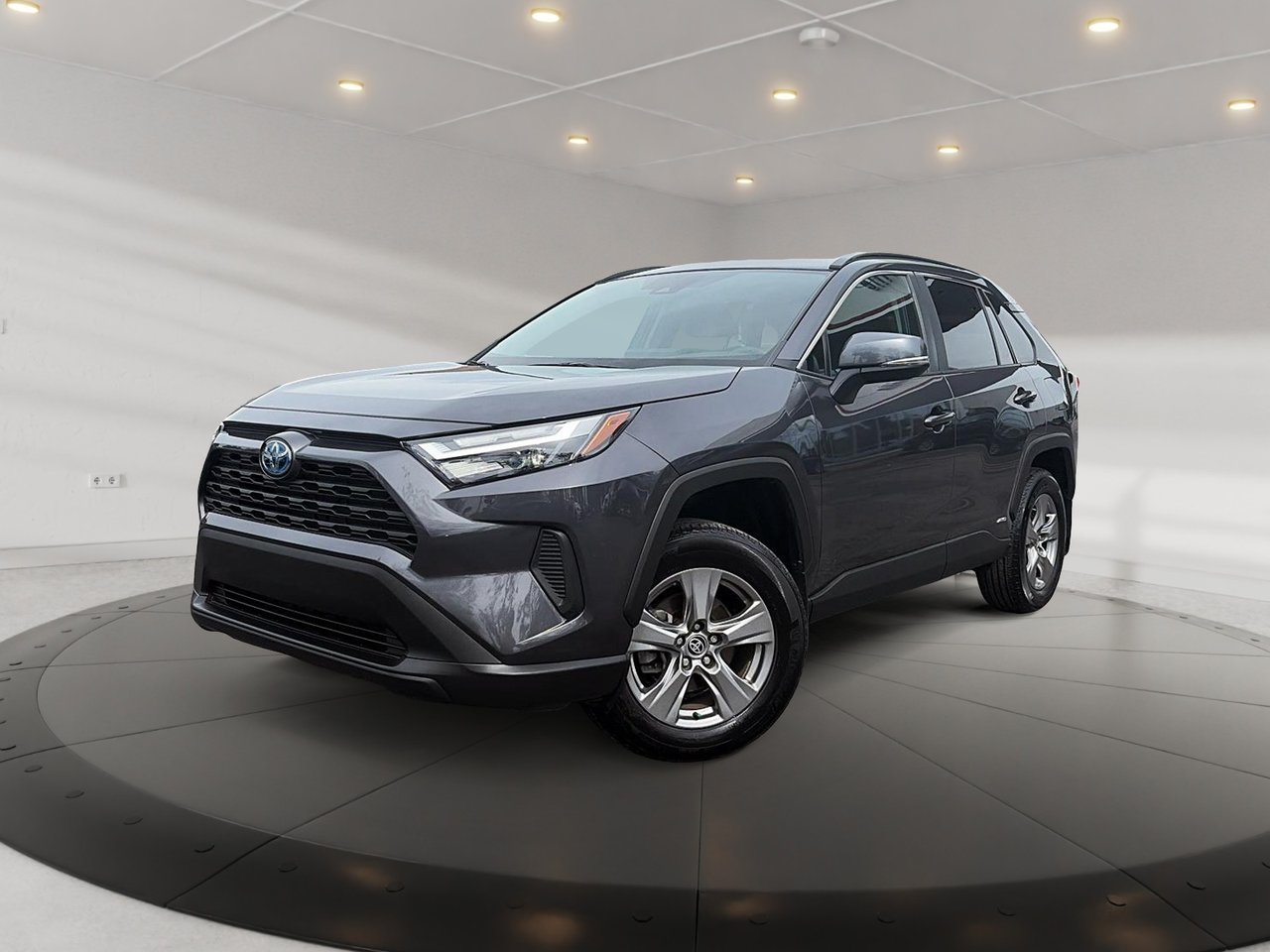 Gray (Magnetic Grey Metallic) 2024 Toyota RAV4 Hybrid SUV / Crossover All-Wheel Drive Automatic