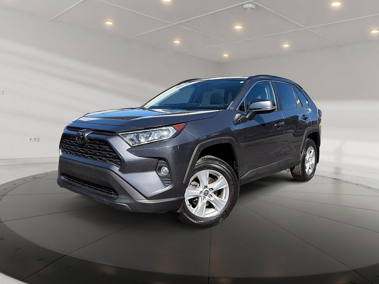 Gray (Magnetic Grey Metallic) 2021 Toyota RAV4 SUV / Crossover All-Wheel Drive Automatic