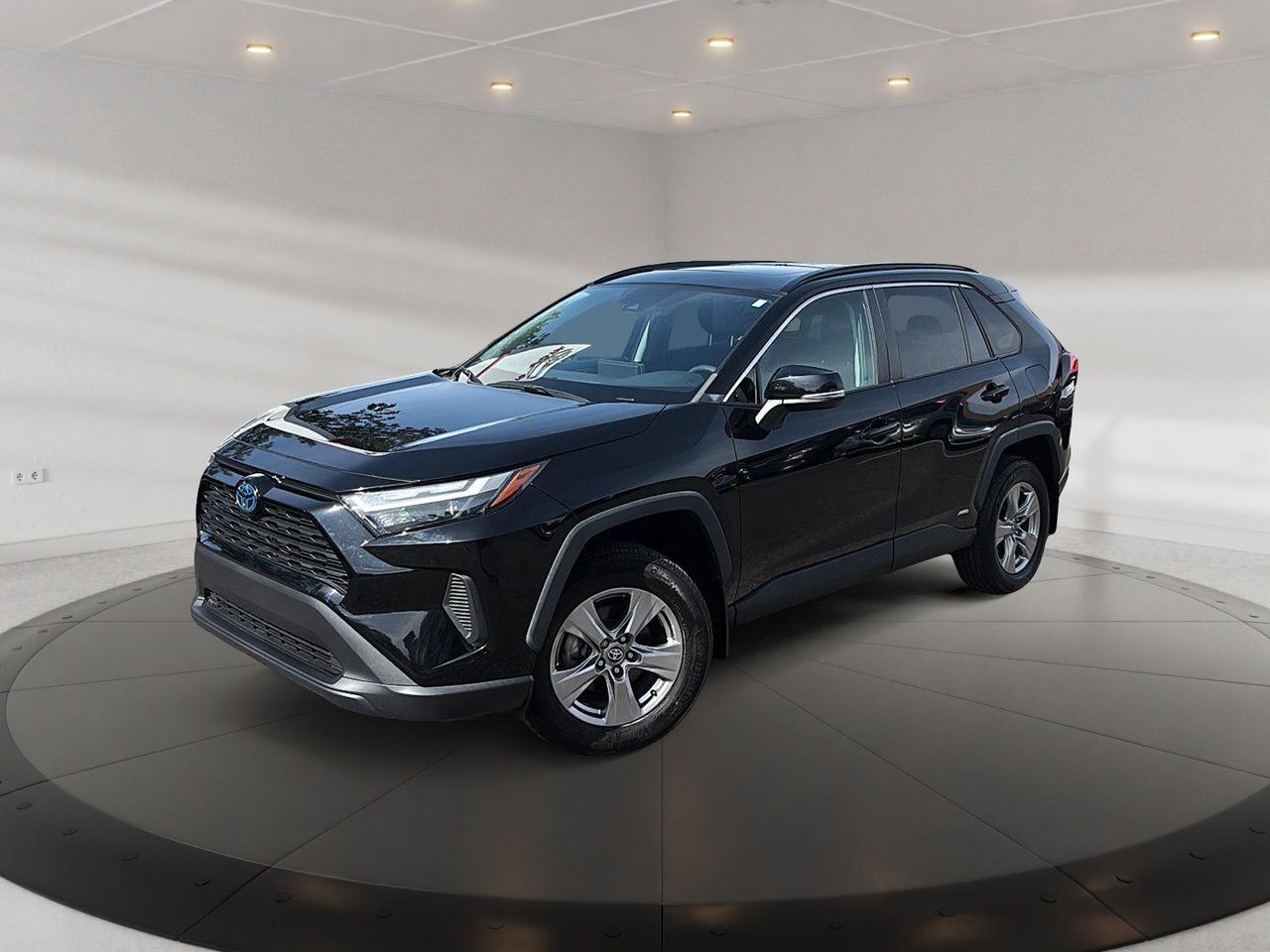 Black 2023 Toyota RAV4 Hybrid SUV / Crossover All-Wheel Drive Automatic