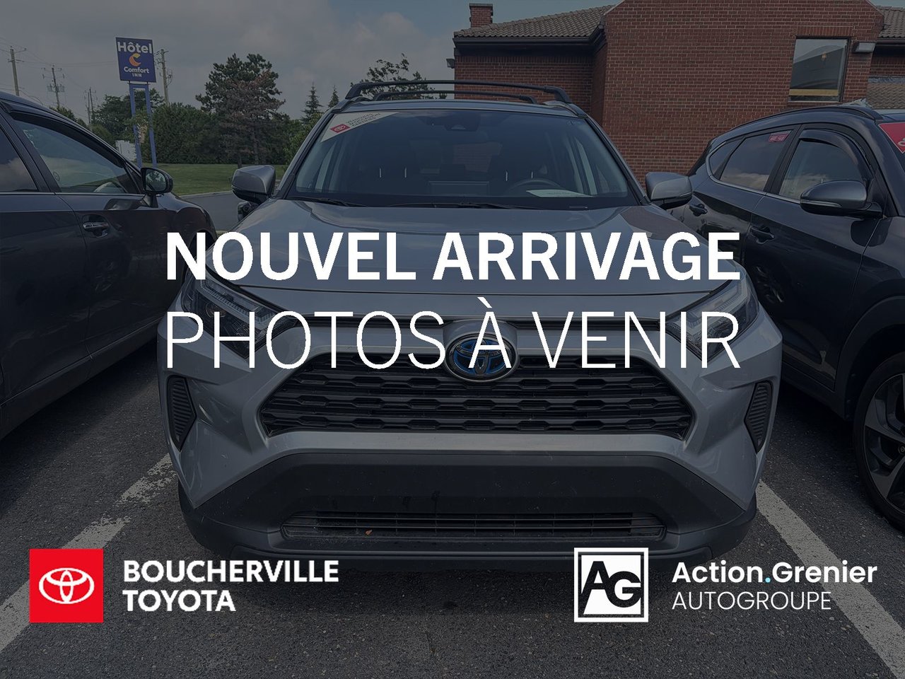 Silver Sky Metallic 2024 Toyota RAV4 Hybrid SUV / Crossover All-Wheel Drive Automatic