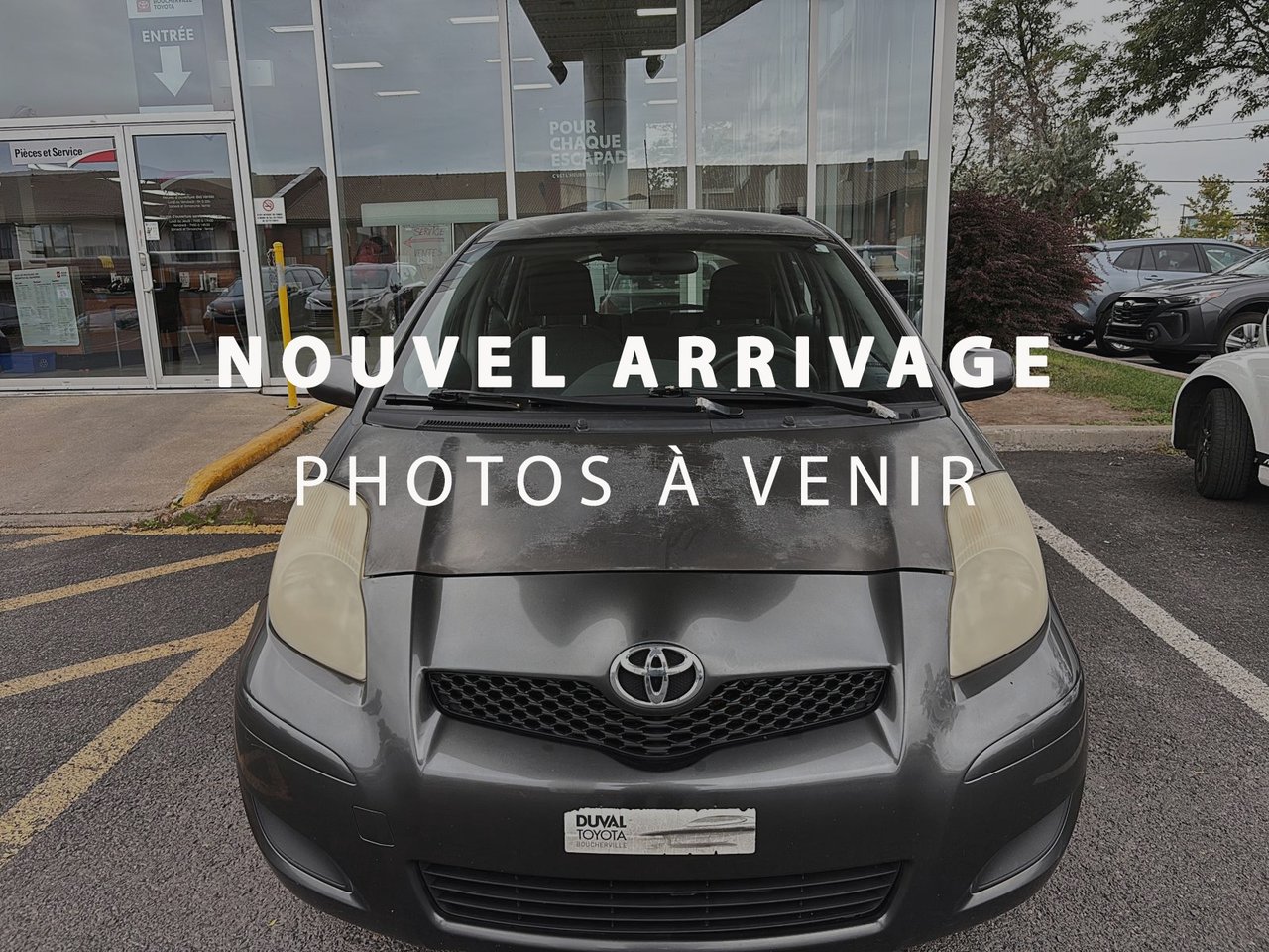 Gray 2010 Toyota Yaris   Automatic