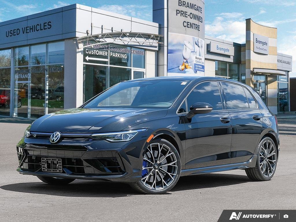 Mythos Black Metallic 2026 Volkswagen Golf R 4Motion Hatchback All-Wheel Drive Automatic