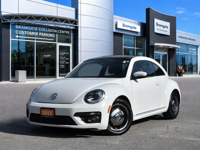 Pure White 2017 Volkswagen Beetle Hatchback Automatic
