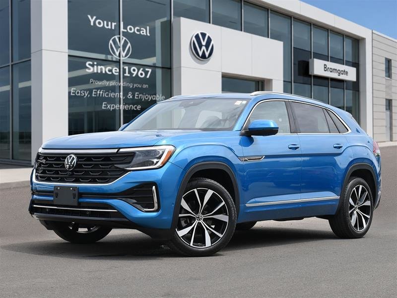 Kingfisher Blue Metallic 2024 Volkswagen Atlas Cross Sport Execline R-Line 4Motion SUV / Crossover Automatic