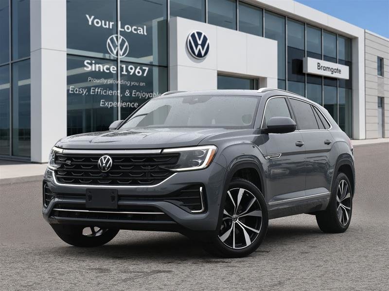 Gray (Pure Grey) 2024 Volkswagen Atlas Cross Sport SUV / Crossover Automatic