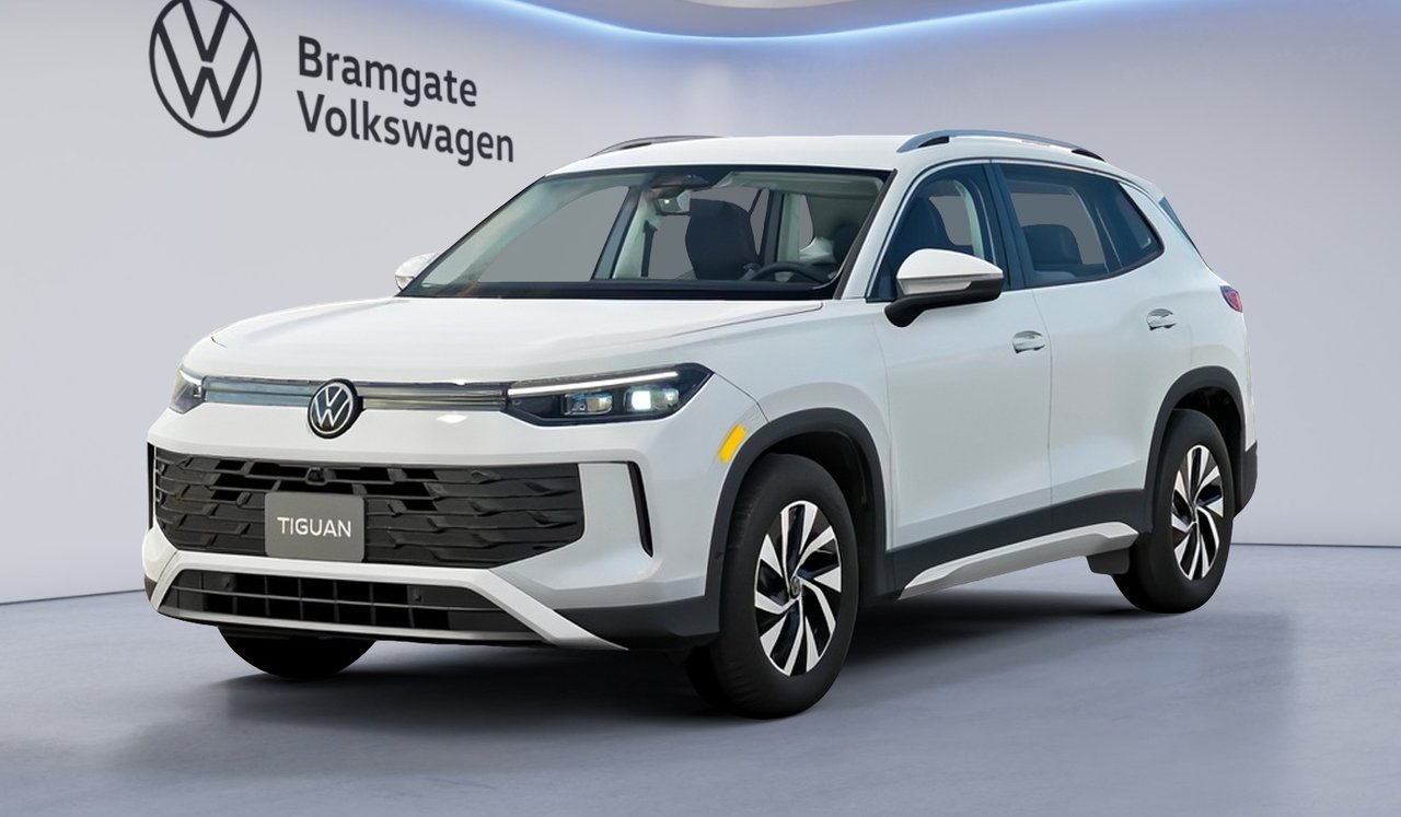 Pure White 2026 Volkswagen Tiguan SUV / Crossover Automatic