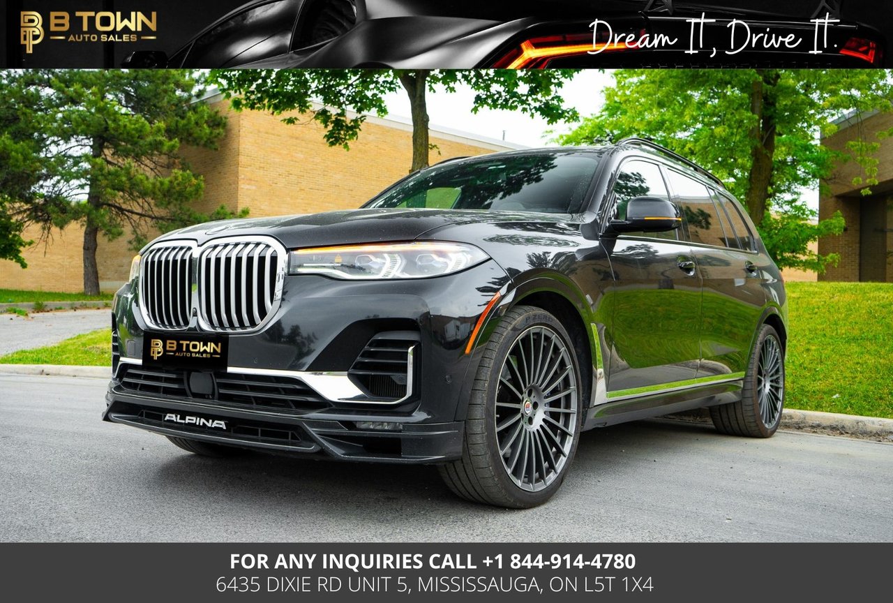 Black 2021 BMW X7 Alpina XB7 AWD SUV / Crossover All-Wheel Drive Automatic