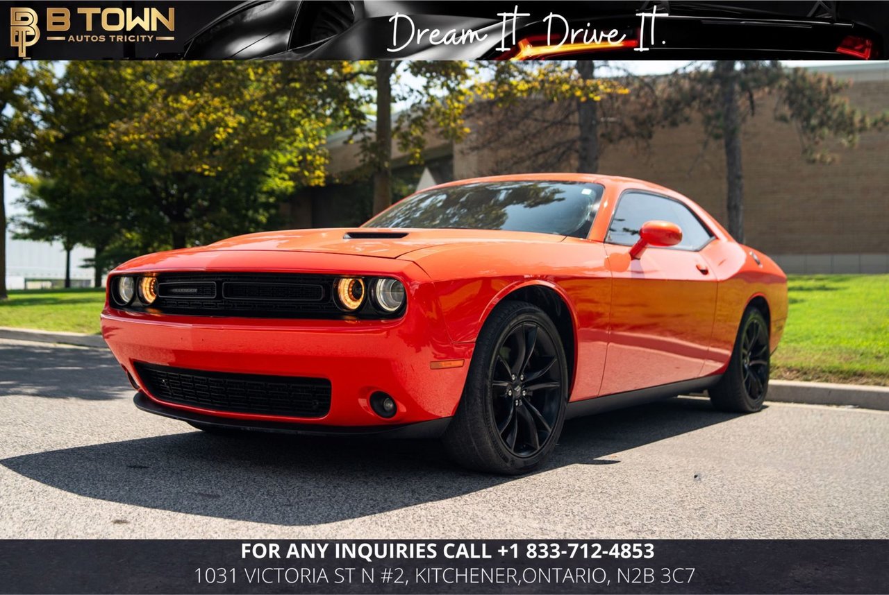 Go Mango 2017 Dodge Challenger Coupe Rear-Wheel Drive Automatic