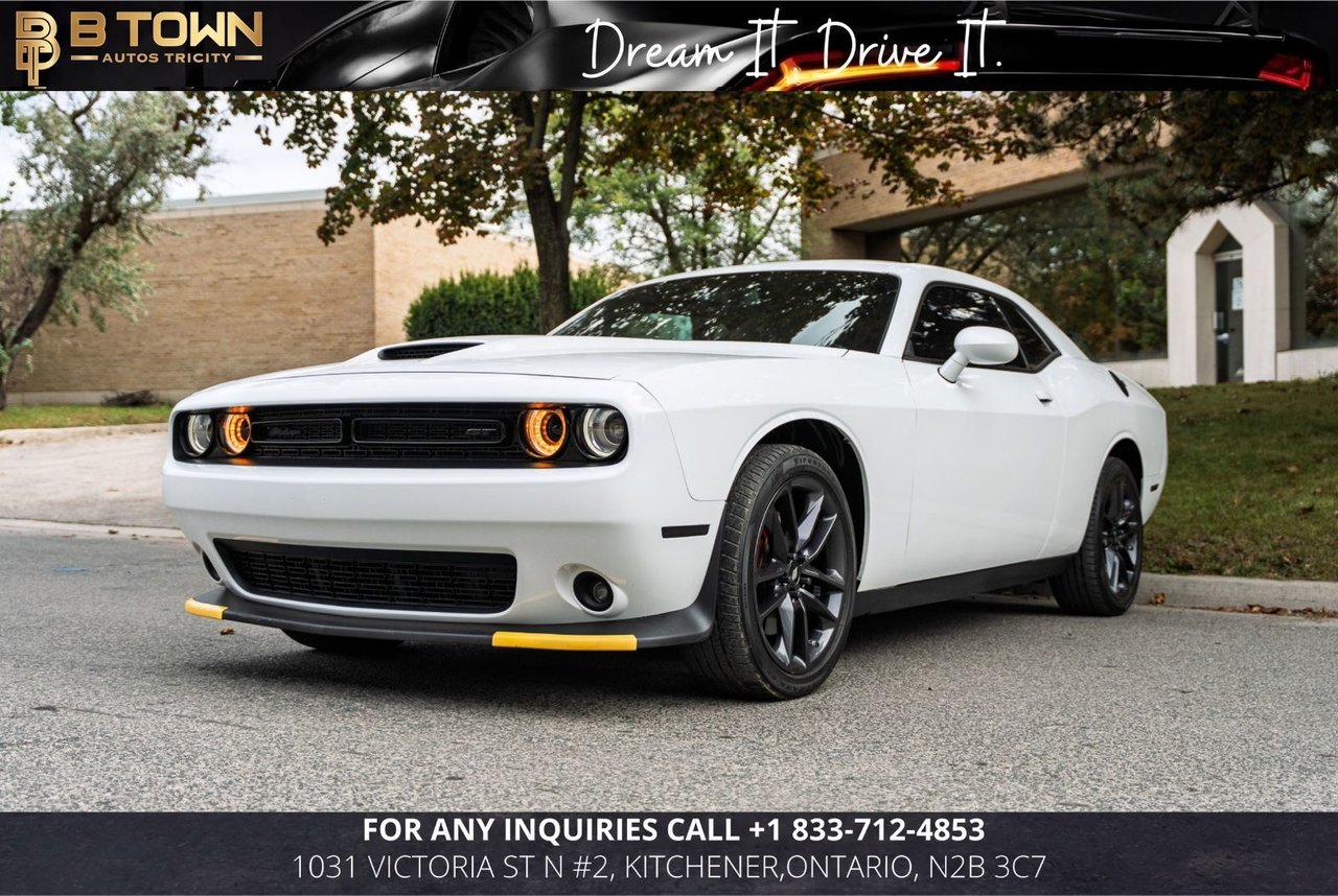White Knuckle 2022 Dodge Challenger Coupe All-Wheel Drive Automatic