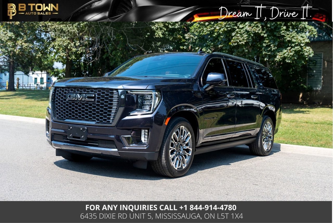 Onyx Black 2024 GMC Yukon XL SUV / Crossover Four-Wheel Drive Automatic