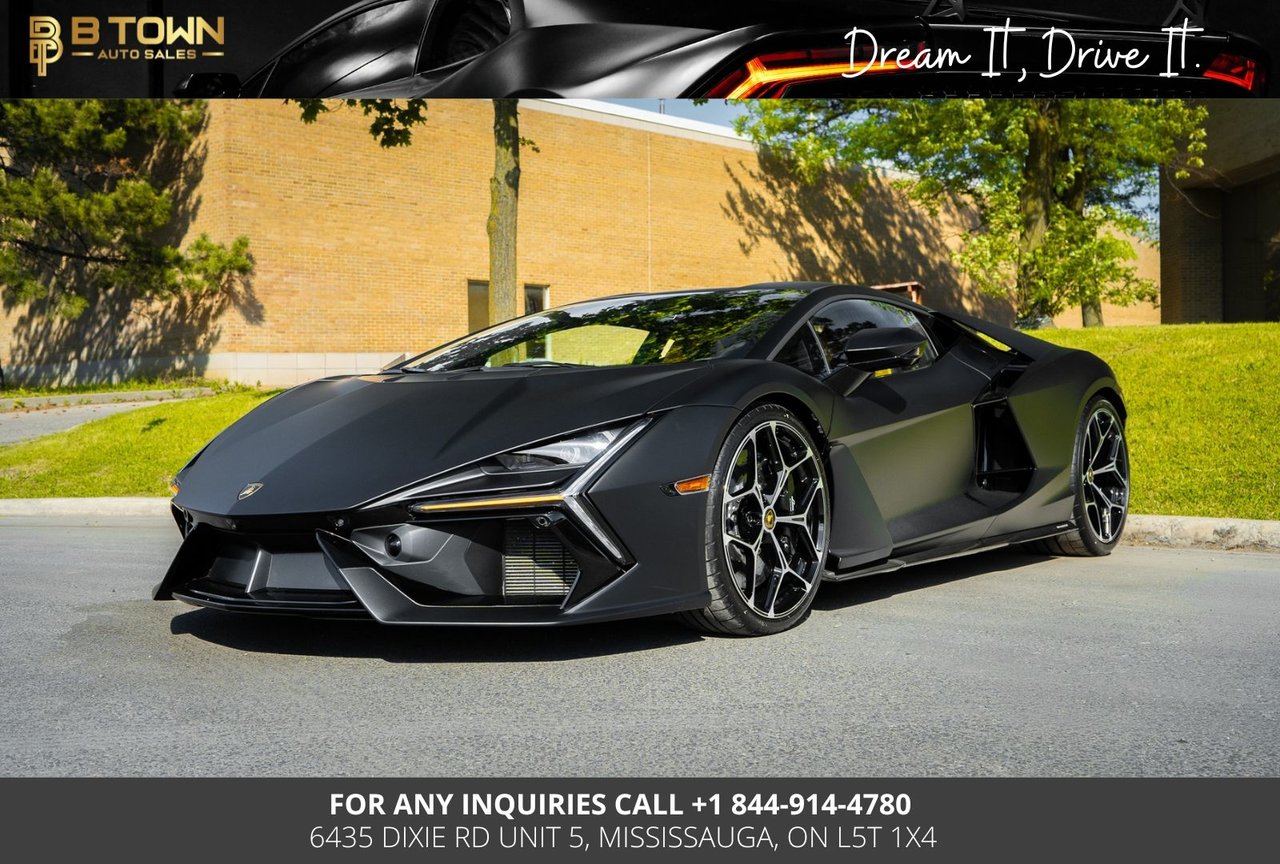 Yellow 2024 Lamborghini Revuelto AWD Coupe All-Wheel Drive Automatic