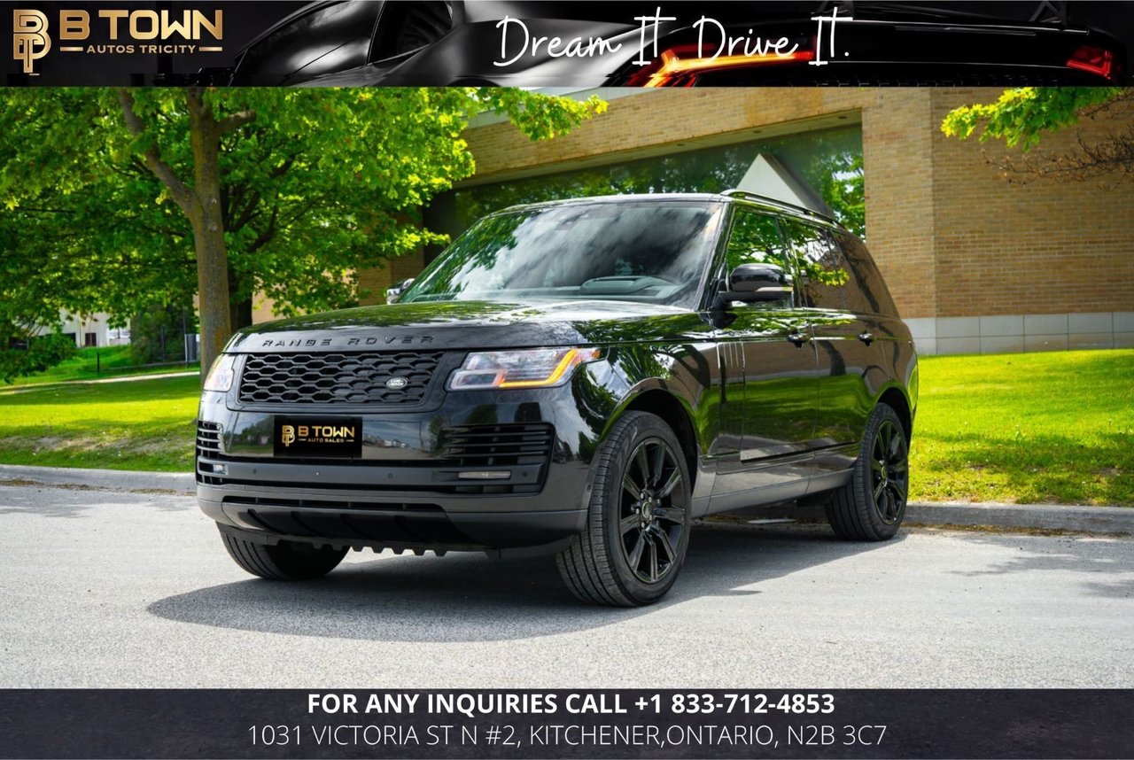 Santorini Black Metallic 2021 Land Rover Range Rover SUV / Crossover All-Wheel Drive Automatic