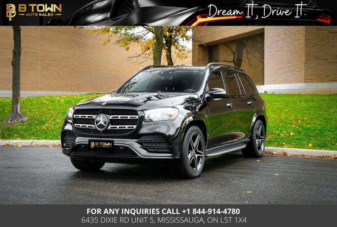 Obsidian Black Metallic 2023 Mercedes-Benz GLS SUV / Crossover All-Wheel Drive Automatic