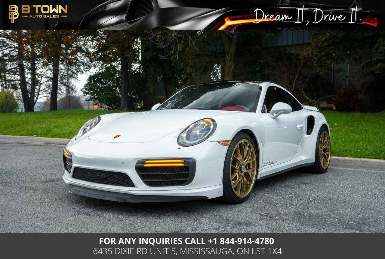 White 2017 Porsche 911 Coupe All-Wheel Drive Automatic