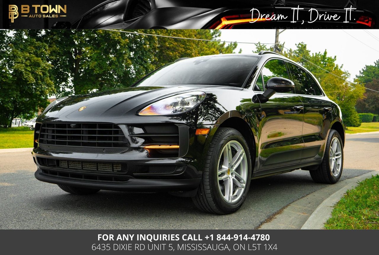 Black 2019 Porsche Macan SUV / Crossover All-Wheel Drive Automatic