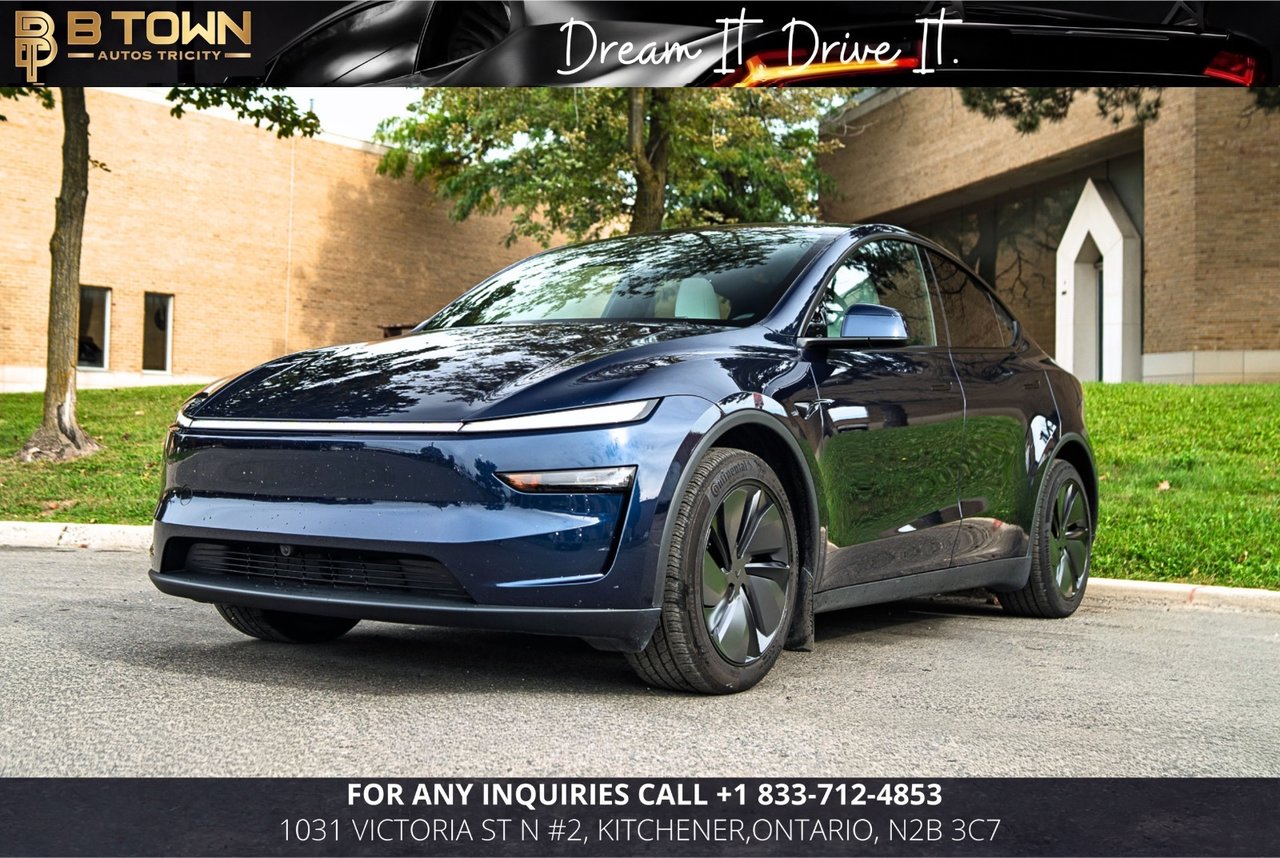 Blue 2026 Tesla Model Y SUV / Crossover All-Wheel Drive Automatic