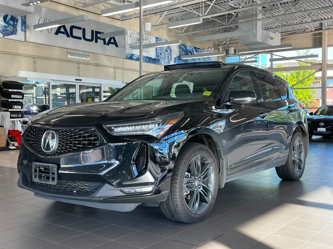 Black 2023 Acura RDX SUV / Crossover All-Wheel Drive Automatic