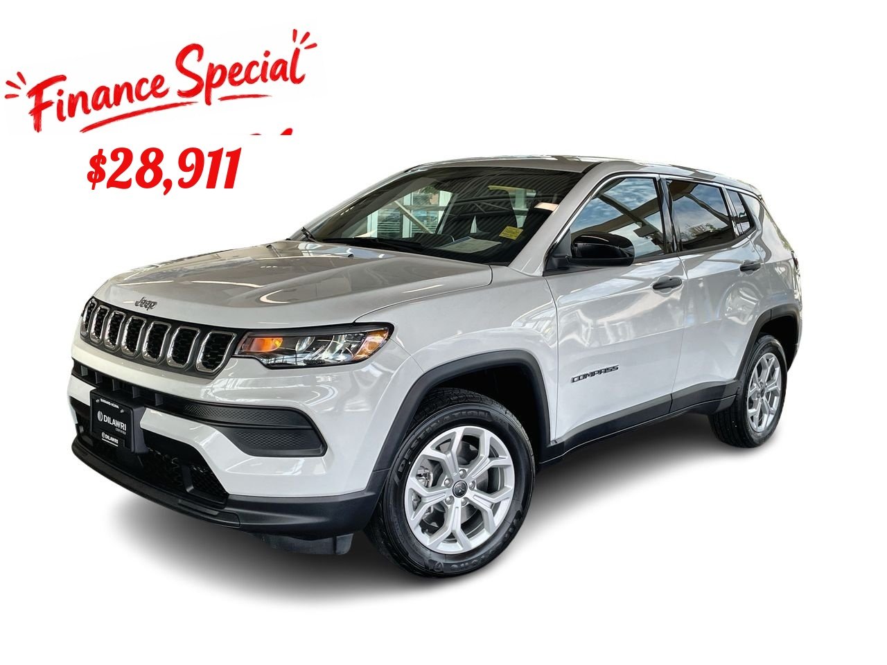 White 2026 Jeep Compass SUV / Crossover Automatic