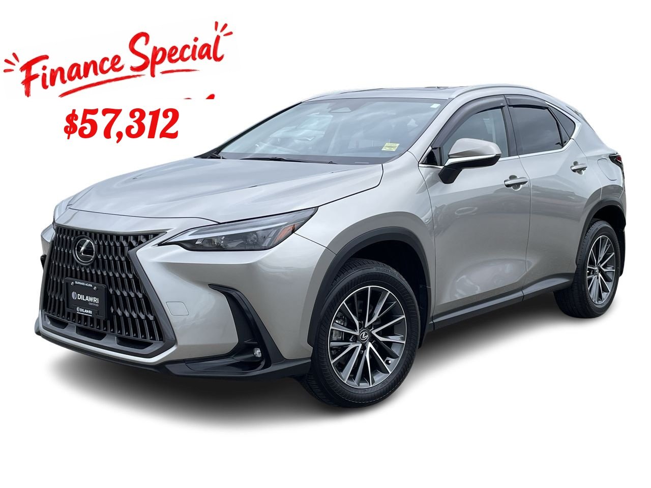 Atomic Silver 2025 Lexus NX Hybrid SUV / Crossover Automatic