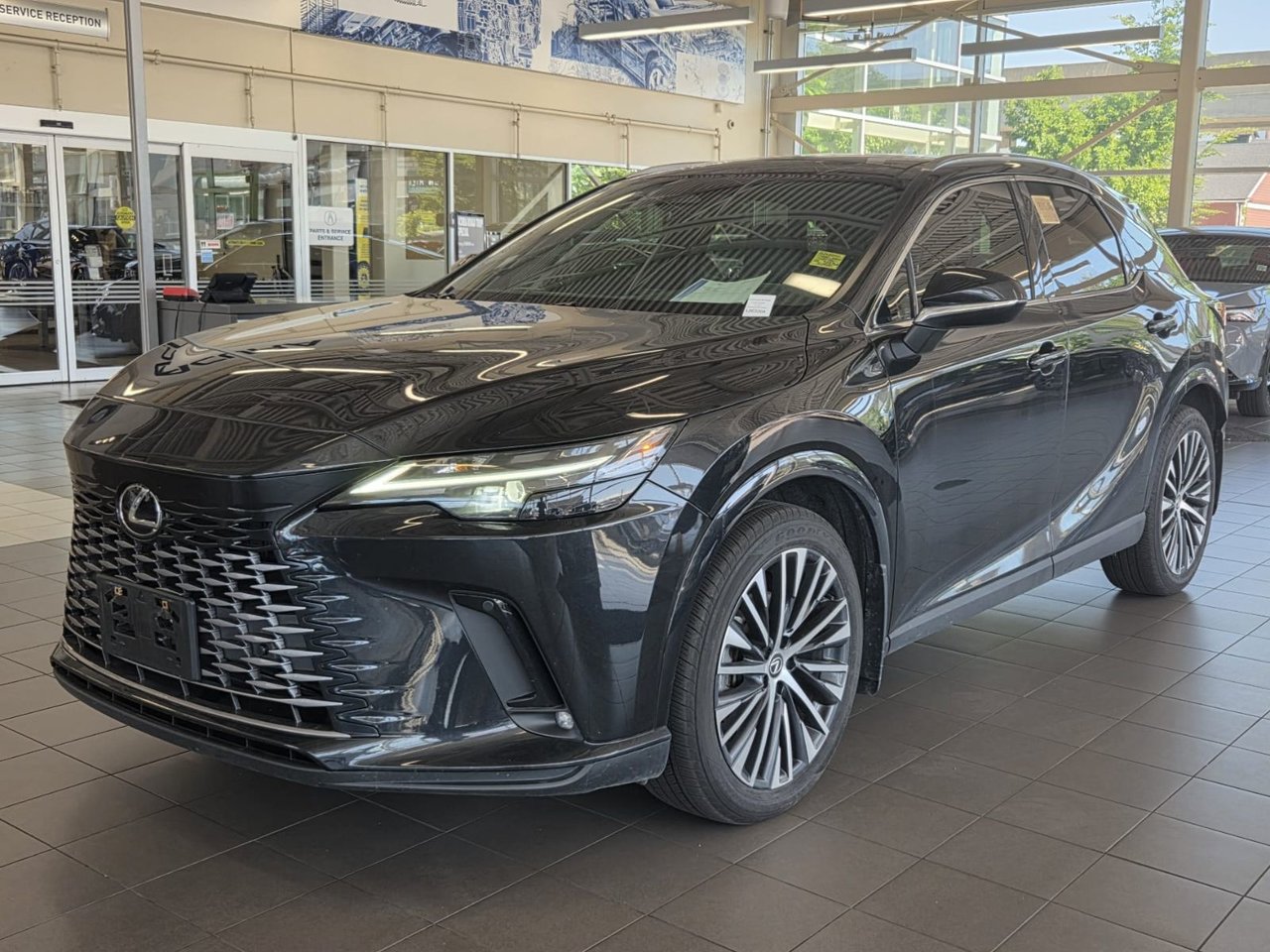 Black (Caviar) 2025 Lexus RX Hybrid SUV / Crossover All-Wheel Drive Automatic