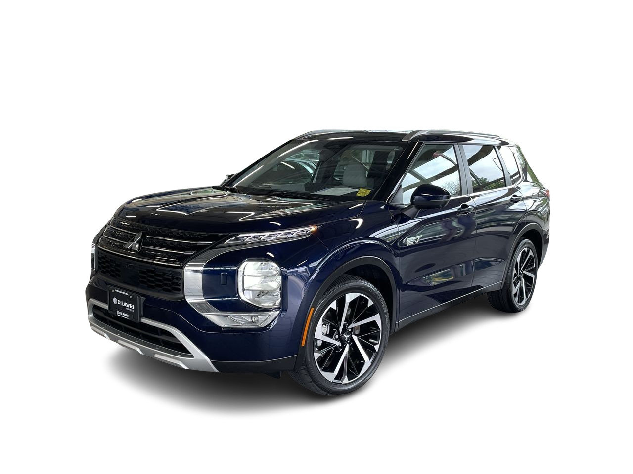 Cosmic Blue 2025 Mitsubishi Outlander Hybrid Plug-in SUV / Crossover All-Wheel Drive Automatic