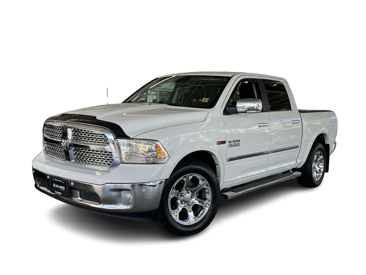 White 2018 RAM 1500 Pickup Truck Four-Wheel Drive Automatic