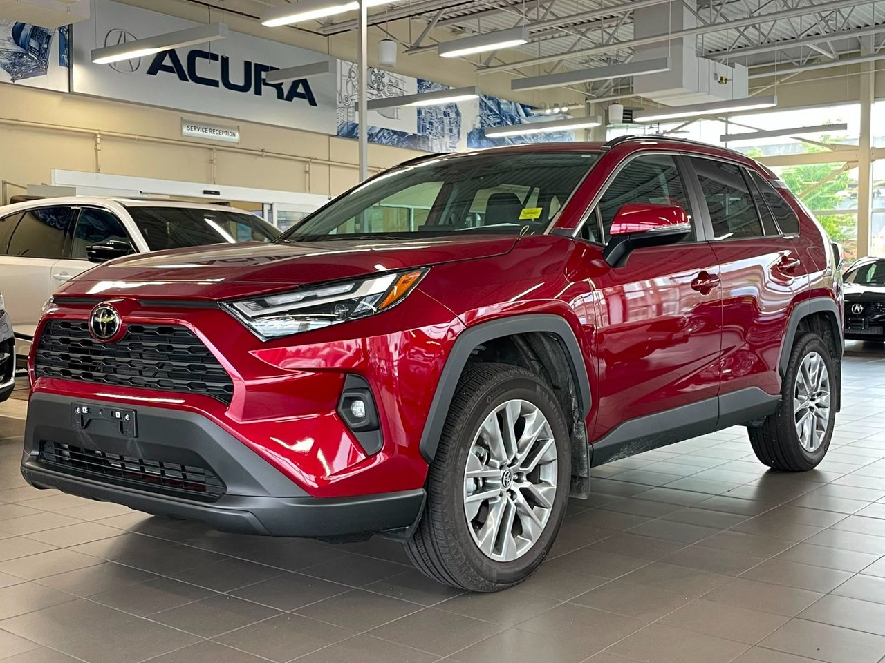 Red 2025 Toyota RAV4 SUV / Crossover All-Wheel Drive Automatic