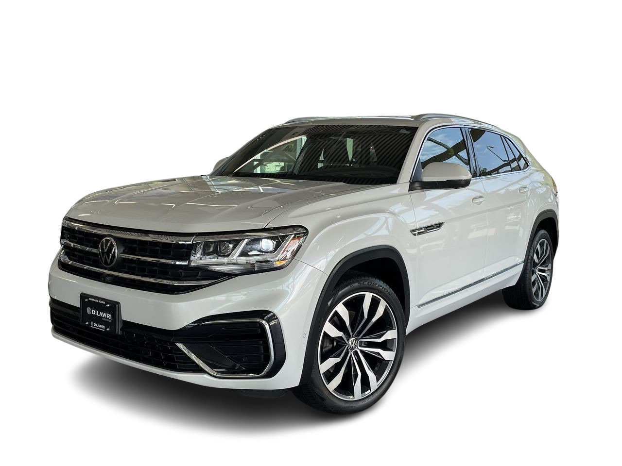 White 2021 Volkswagen Atlas Cross Sport SUV / Crossover All-Wheel Drive Automatic