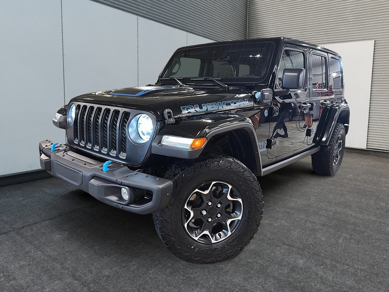 2022 Jeep Wrangler 4XE Unlimited Rubicon UNLIMITED RUBICON CUIR BRUN-0
