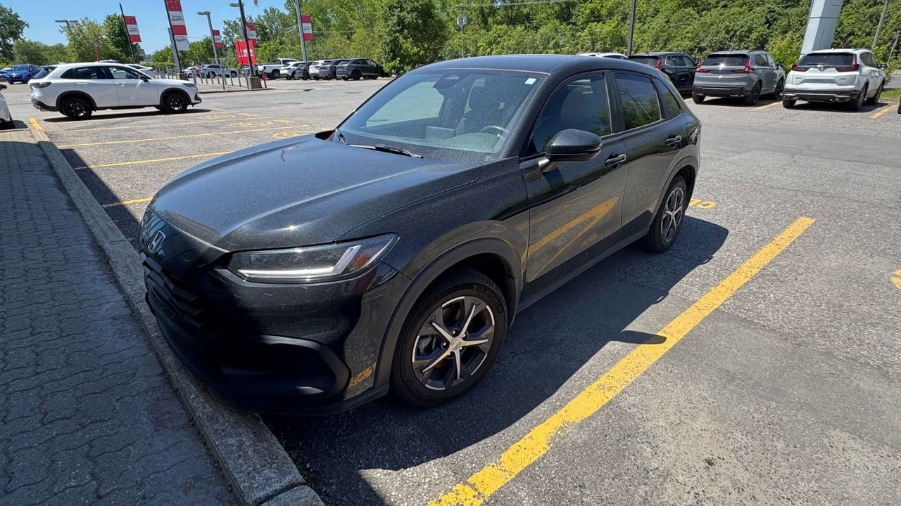 Black 2023 Honda HR-V Sport AWD SUV / Crossover All-Wheel Drive