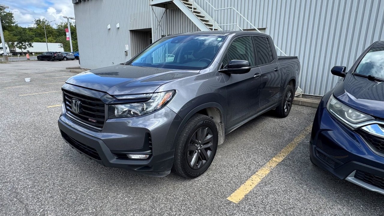 CRYSTAL BLACK PEARL 2021 Honda Ridgeline Pickup Truck All-Wheel Drive Automatic