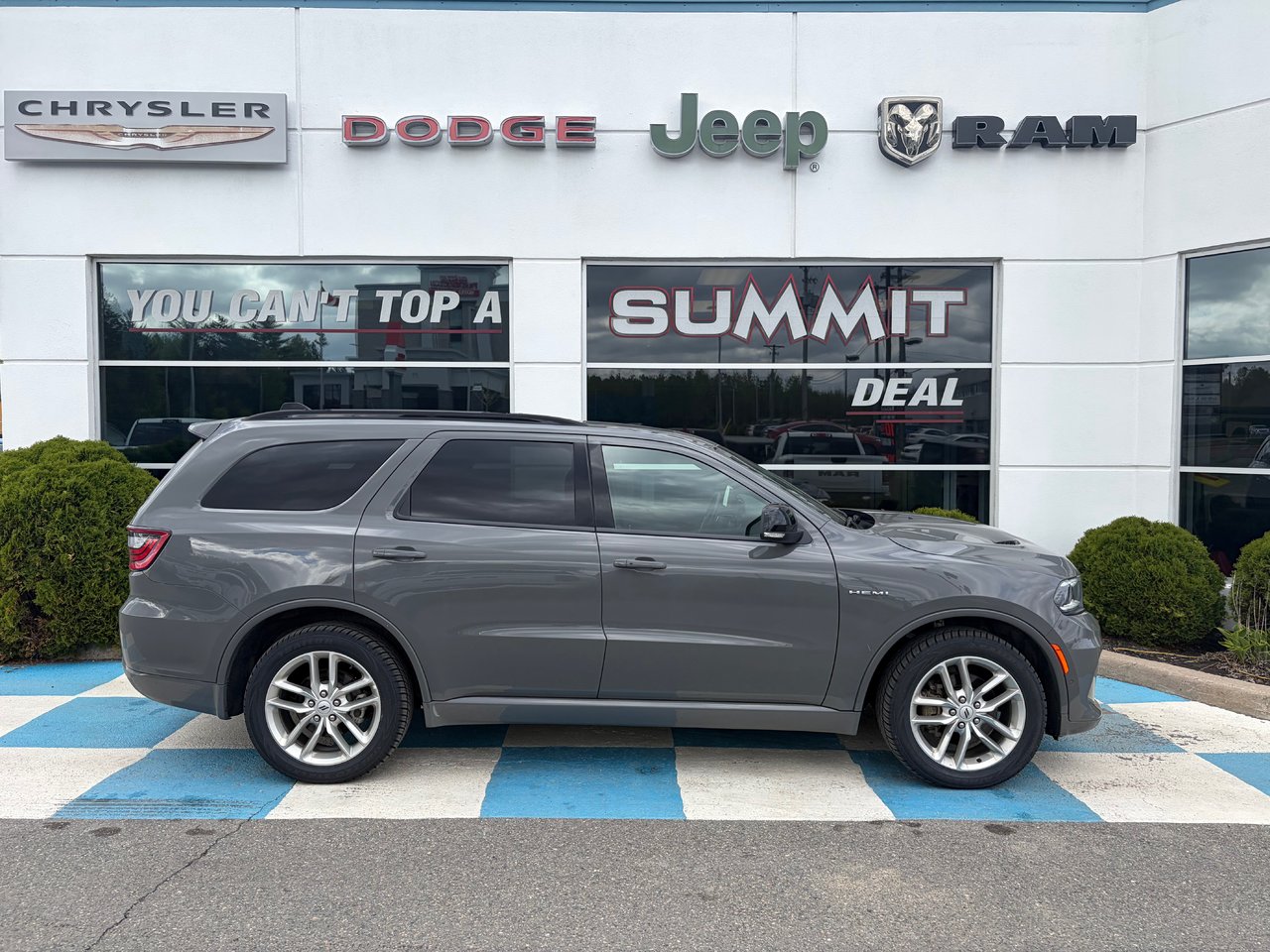 Gray (Destroyer Grey Clear Coat) 2025 Dodge Durango R/T AWD SUV / Crossover All-Wheel Drive Automatic