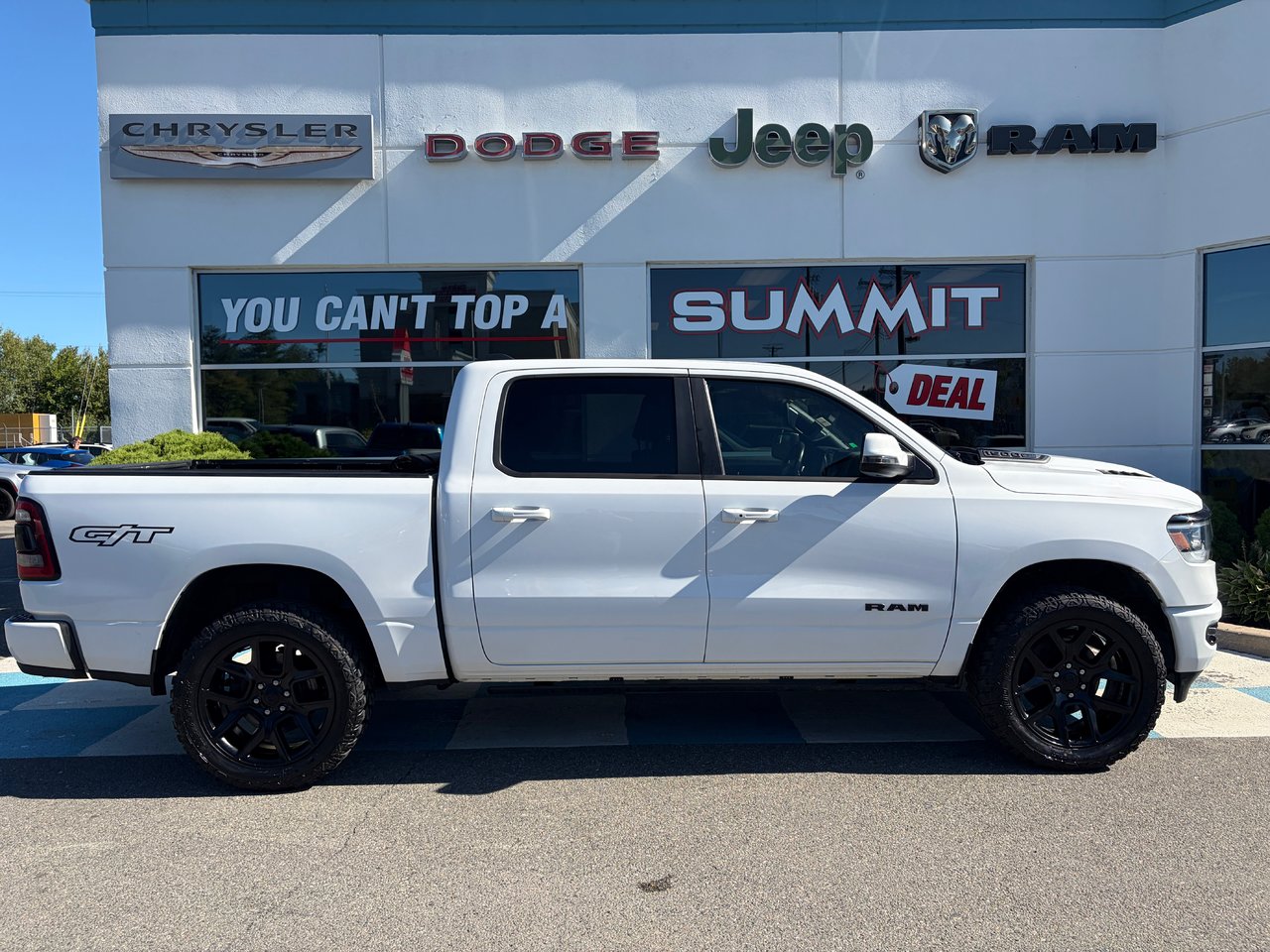 Bright White Clear Coat 2024 RAM 1500 Pickup Truck  8-Speed Automatic